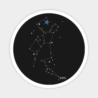 Joe Mac Constellation Jacket Print Magnet